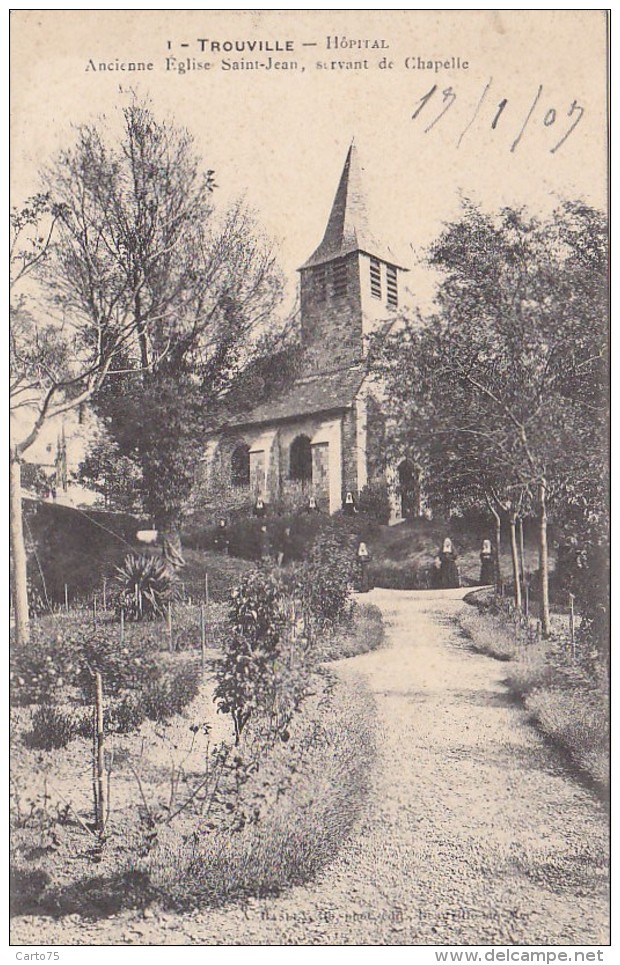 Trouville 14 - Hôpital Ancienne Eglise Saint Jean - Chapelle - Trouville