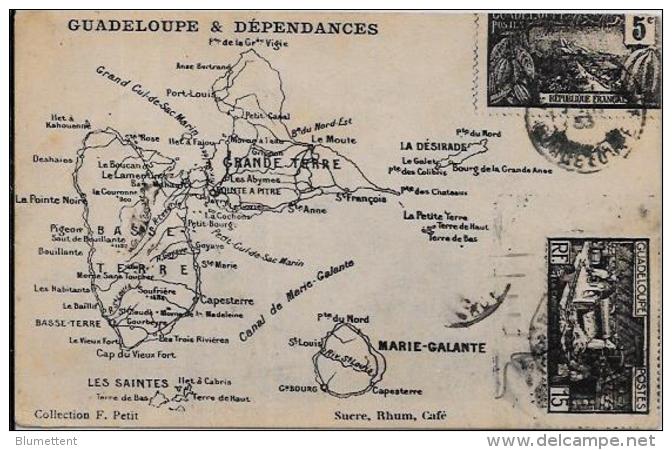 CPA Guadeloupe Colonies Françaises  Circulé - Other & Unclassified