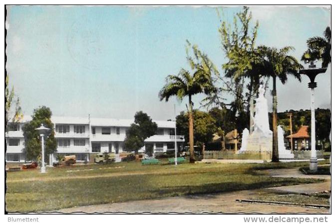 CPSM Guadeloupe Colonies Françaises Basse Terre Circulé - Other & Unclassified