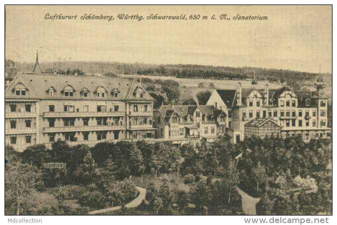 DE SCHOMBERG / Sanatorium / - Schömberg