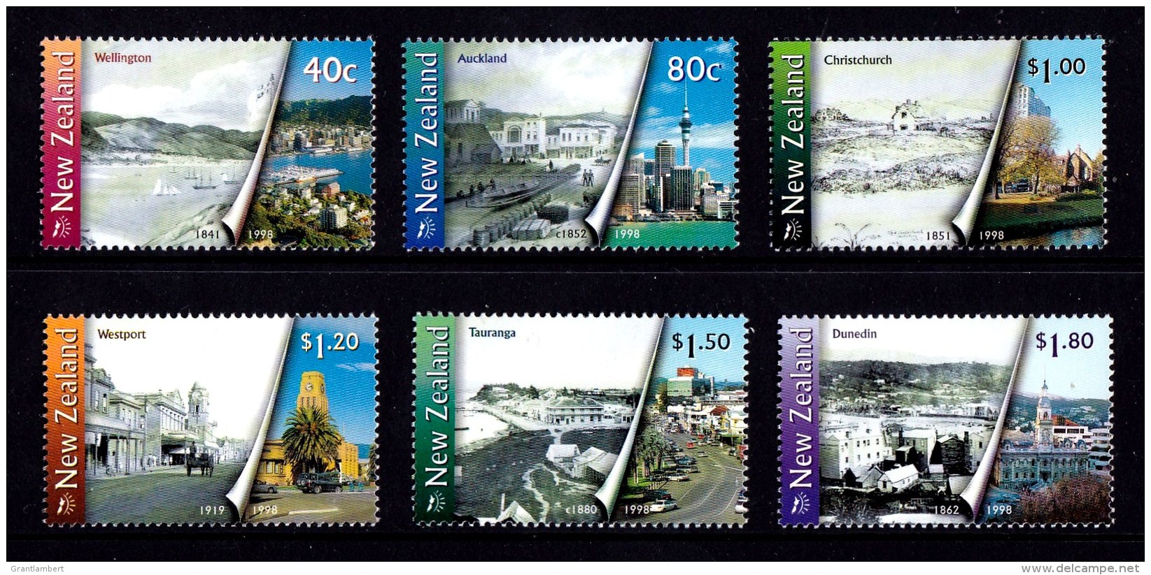 New Zealand 1998 Urban Transformations Set Of 6 MNH - Unused Stamps