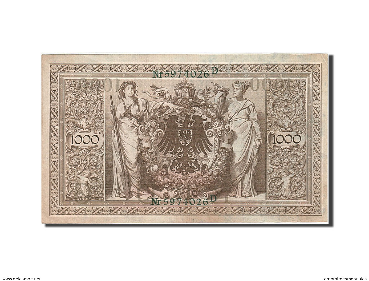 Billet, Allemagne, 1000 Mark, 1910, 1910-04-21, KM:45b, SUP+ - 1000 Mark