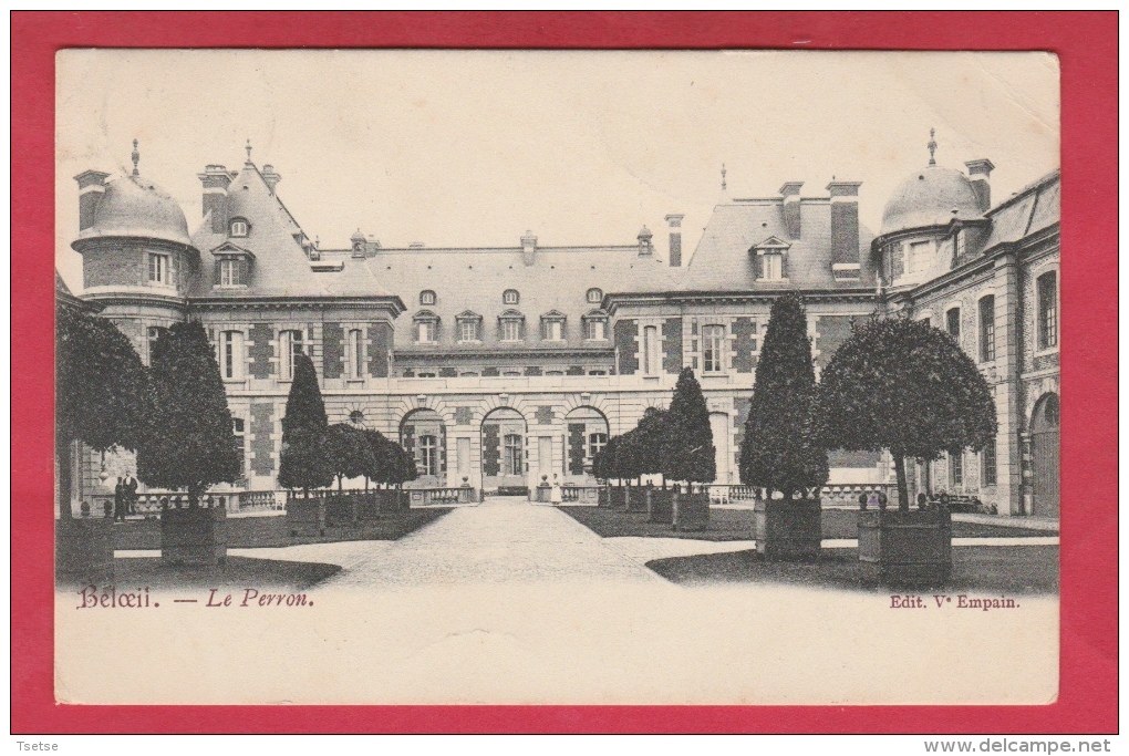 Beloeil - Le Perron ... Du Château - 1906 ( Voir Verso ) - Beloeil