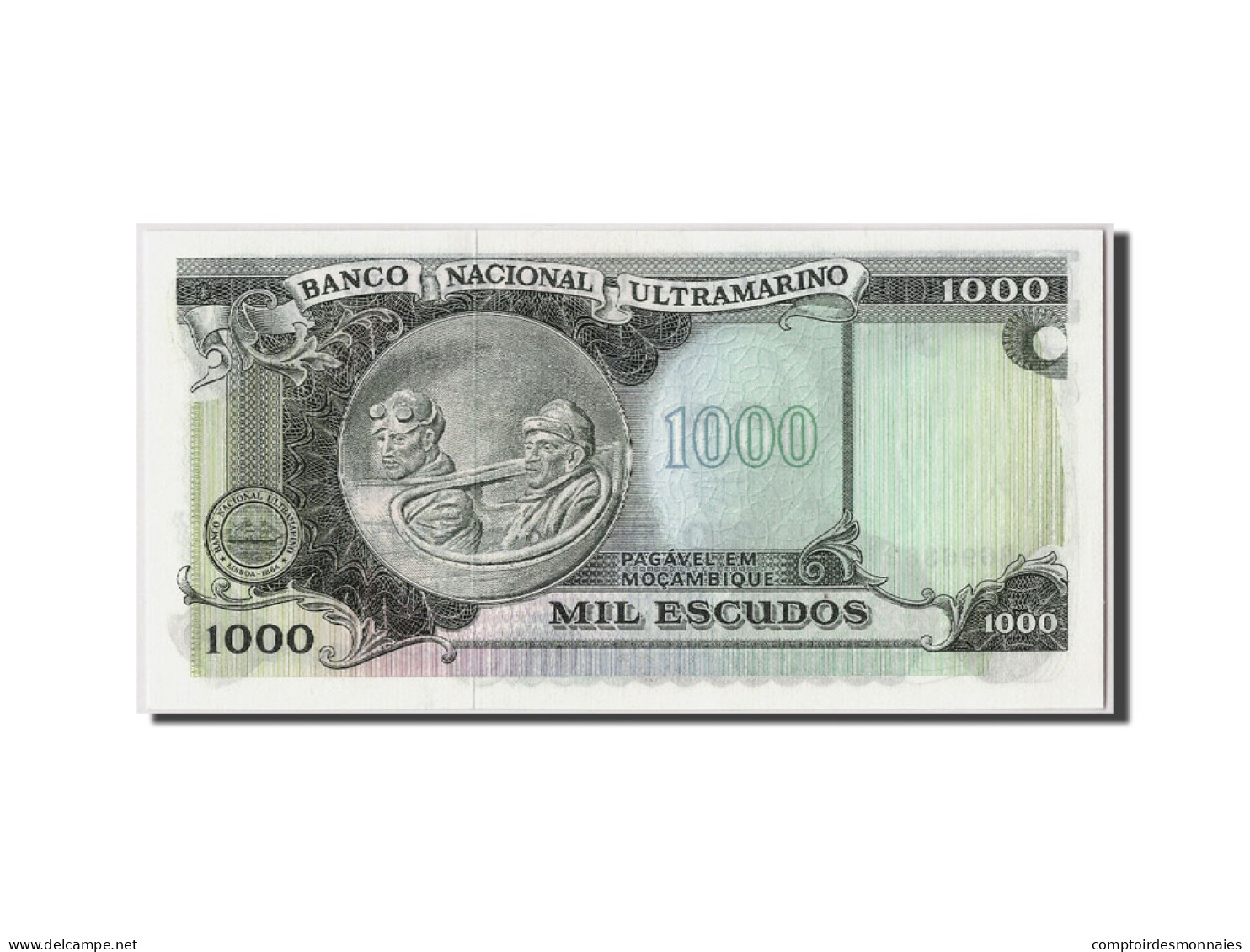 Billet, Mozambique, 1000 Escudos, Undated (1976), KM:119, NEUF - Mozambique