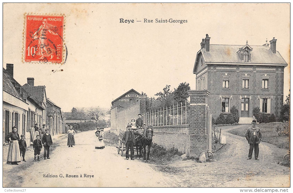 80- ROYE- RUE SAINT GEORGES - Roye