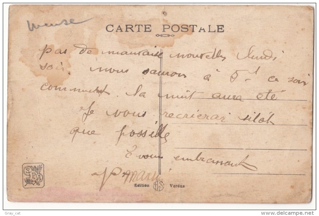 France, OSSUAIRE De DOUAUMONT, Arriere Du Monument, Chapelle Cahtolique, Used Postcard [18441] - Douaumont