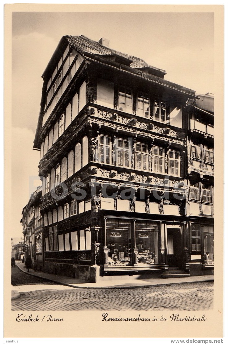 Einbeck In Hannover - Renaissancehaus In Der Marktstrasse - Hannover - Germany - Unused - Einbeck