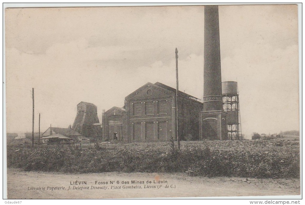 LIEVIN (62) - FOSSE NUMERO 6 DES MINES - Lievin