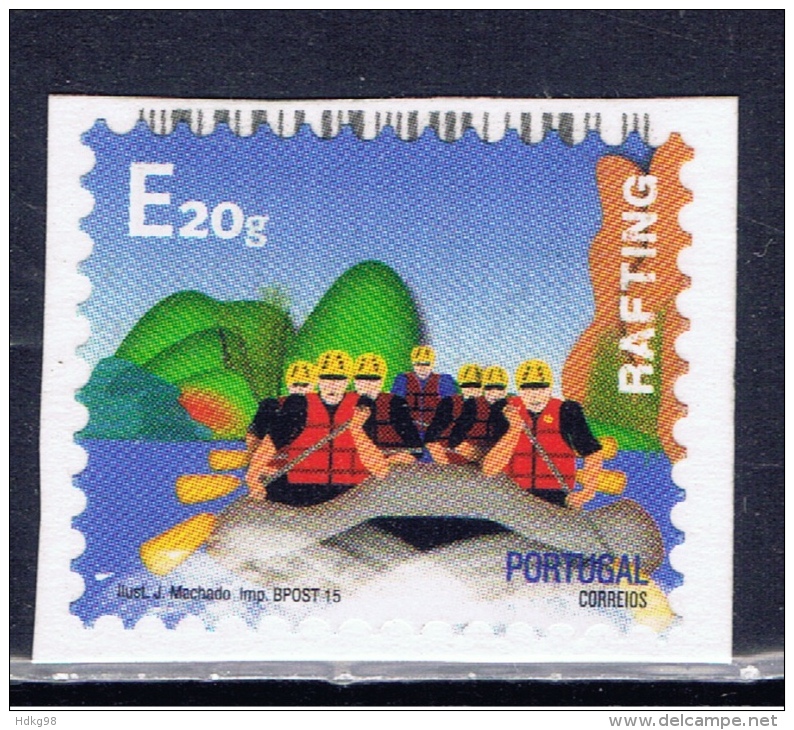 P+ Portugal 2015 Mi 4004 Rafting - Used Stamps