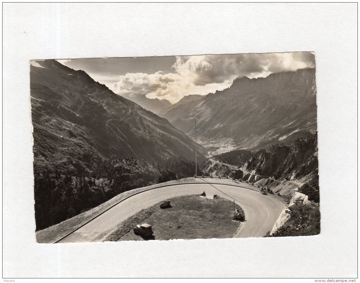 63191   Svizzera,  Der  Himmelrank An Der  Sustenstrasse,  Oberhalb Hotel  Steingletscher,  Gadmental,  NV(scritta) - Gadmen 