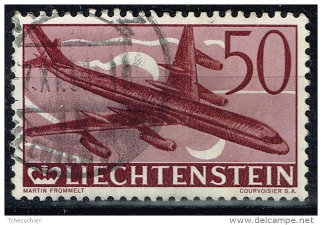 Liechtenstein - 1960 - Y&T Poste Aérienne N° 36, Oblitéré - Poste Aérienne