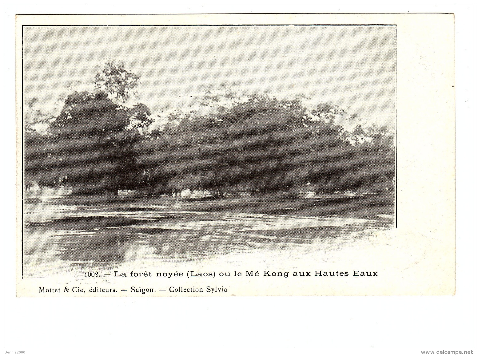 LAOS - La Forêt Noyée Ou Le Mé Kong Aux Hautes Eaux - Ed. Mottet & Cie, Saïgon - Collection Sylvia - Laos