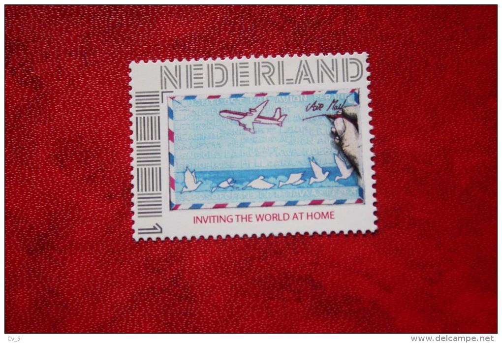 Birds, Vogels, Oiseaux Pajaros Plane Flugzeug Persoonlijke Zegel POSTFRIS / MNH ** NEDERLAND / NIEDERLANDE / NETHERLANDS - Personnalized Stamps