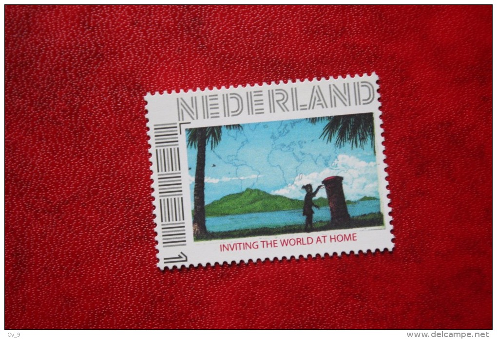 Inviting The World At Home Persoonlijke Zegel POSTFRIS / MNH ** NEDERLAND / NIEDERLANDE / NETHERLANDS - Francobolli Personalizzati