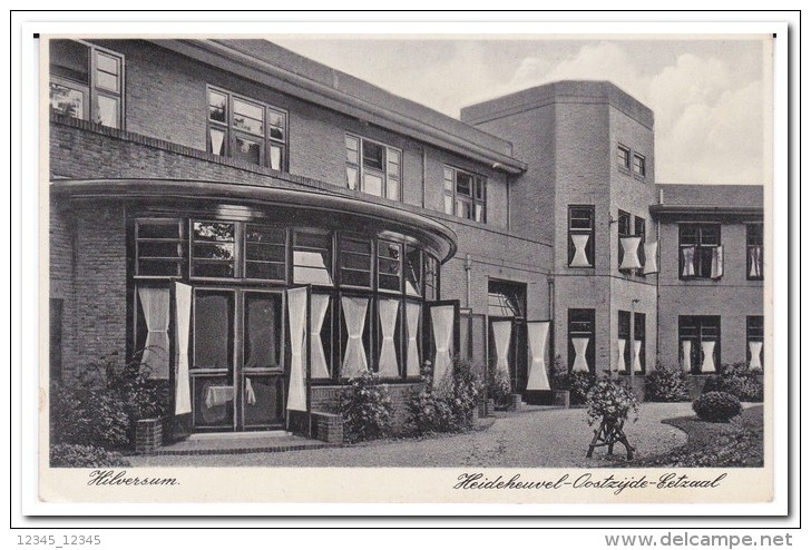 Hilversum, Heideheuvel-Oostzijde- Eetzaal - Hilversum