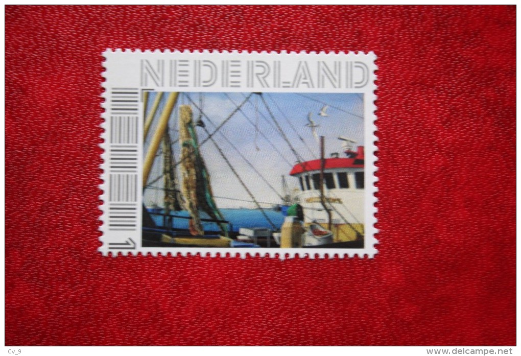 Vissersboot Ship Boat Schiffe Navire Barco Persoonlijke Zegel POSTFRIS / MNH ** NEDERLAND / NIEDERLANDE / NETHERLANDS - Francobolli Personalizzati