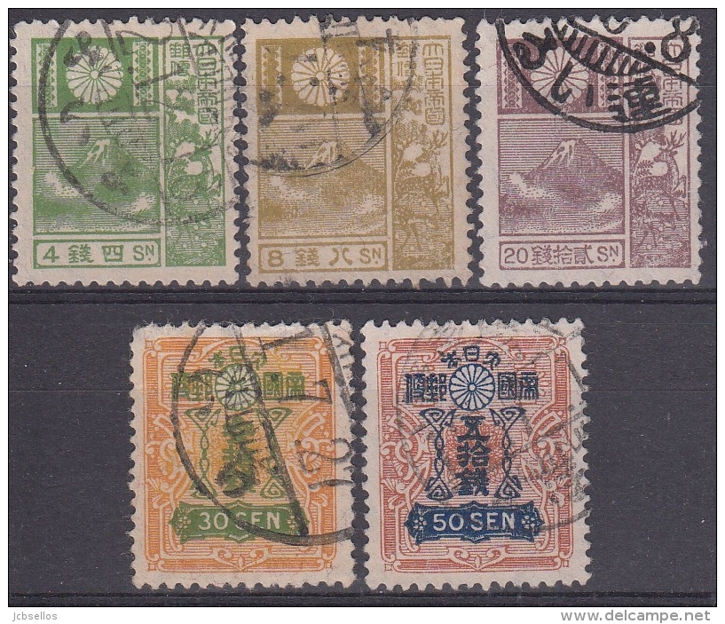 Japon 1929 Nº 202/06 Usado - Used Stamps
