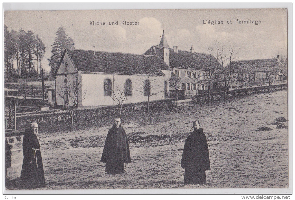 PHALSBOURG - PFALZBURG - GUTENBRUNNEN - KIRCHE UND KLOSTER - L´EGLISE ET L´ERMITAGE - MOINES - Phalsbourg