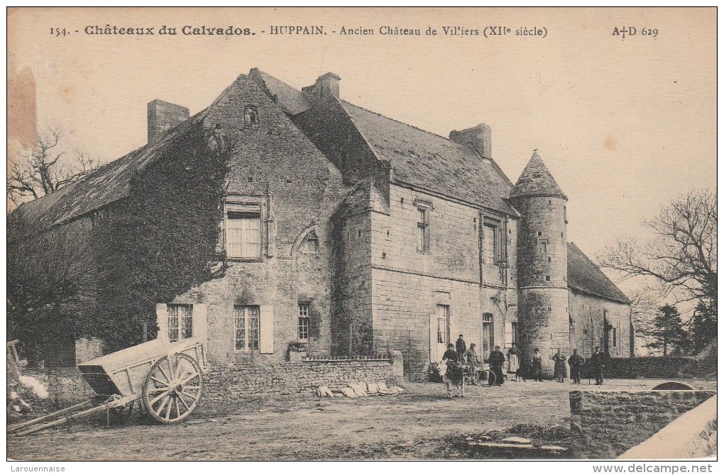 14 - PORT EN BESSIN HUPPAIN - Ancien Château De Villiers (XIIe Siècle) - Port-en-Bessin-Huppain