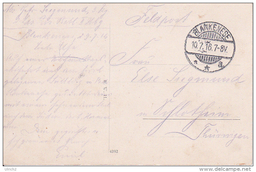 AK Hamburg - Blankenese - Süllberg - Feldpost - 1916 (24403) - Blankenese