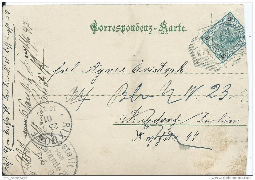 AK 0478  Karlsbad - Sprudel / K. K. Österreich Um 1901 - Tschechische Republik