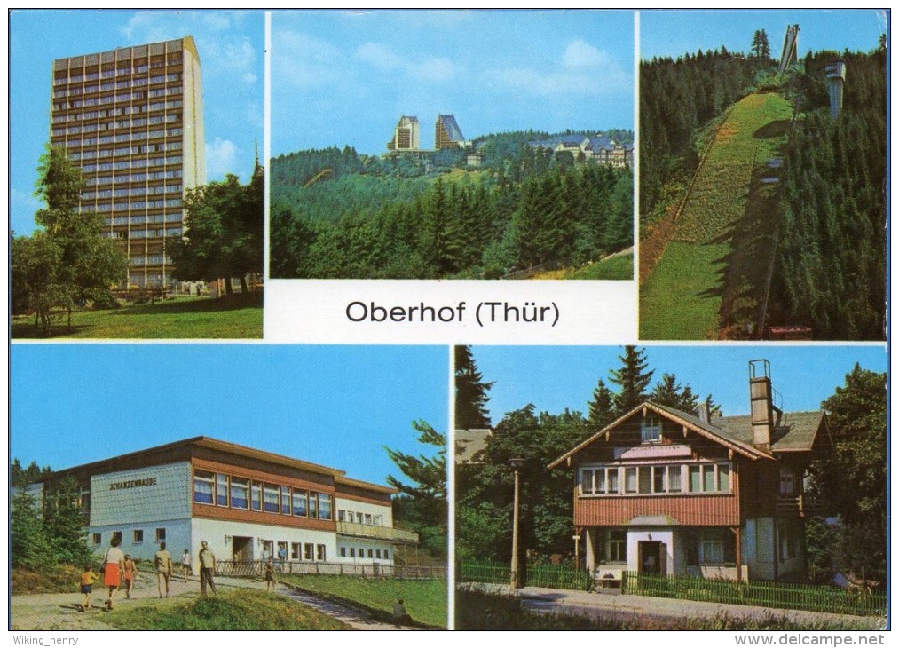 Oberhof In Thüringen - Mehrbildkarte 42 - Oberhof