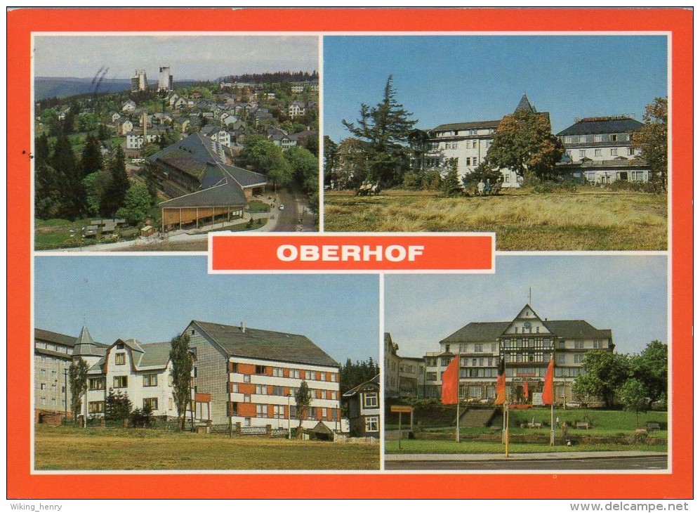 Oberhof In Thüringen - Mehrbildkarte 64 - Oberhof