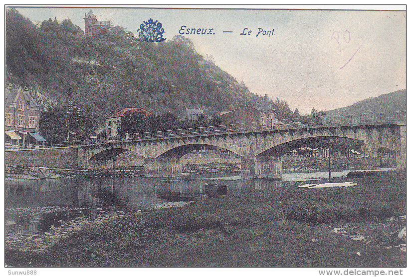 Esneux - Le Pont (colorisée, Grand Bazar) - Esneux