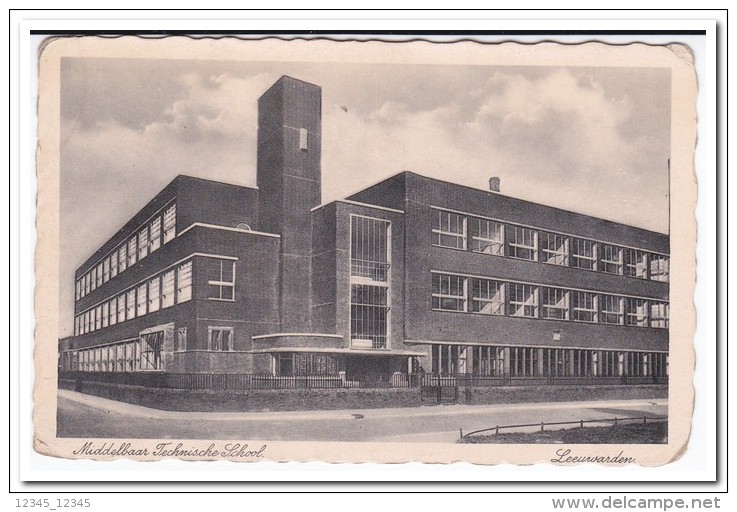 Leeuwarden, Middelbaar Technische School - Leeuwarden