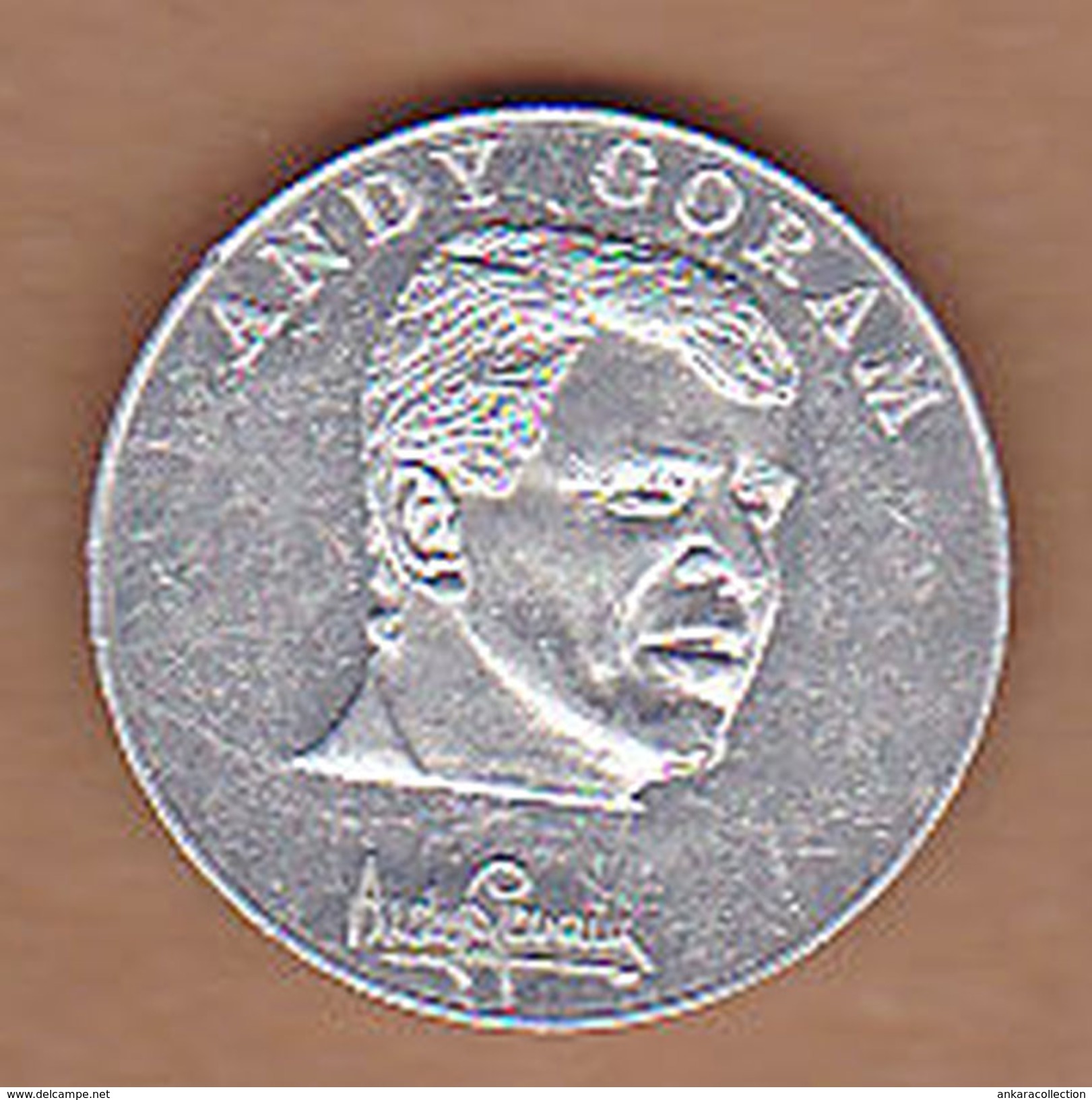 AC - ANDY GORAM ESSO WORLD CUP COLLECTION ITALY 1990 TOKEN - JETON - Monétaires/De Nécessité