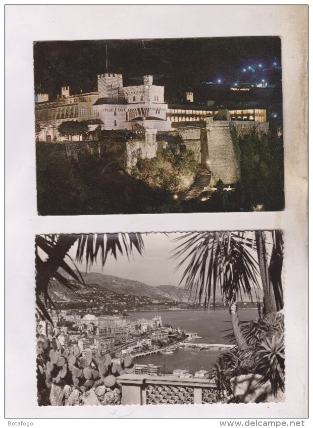 2 CPM MONACO (voir Timbres) - Colecciones & Lotes