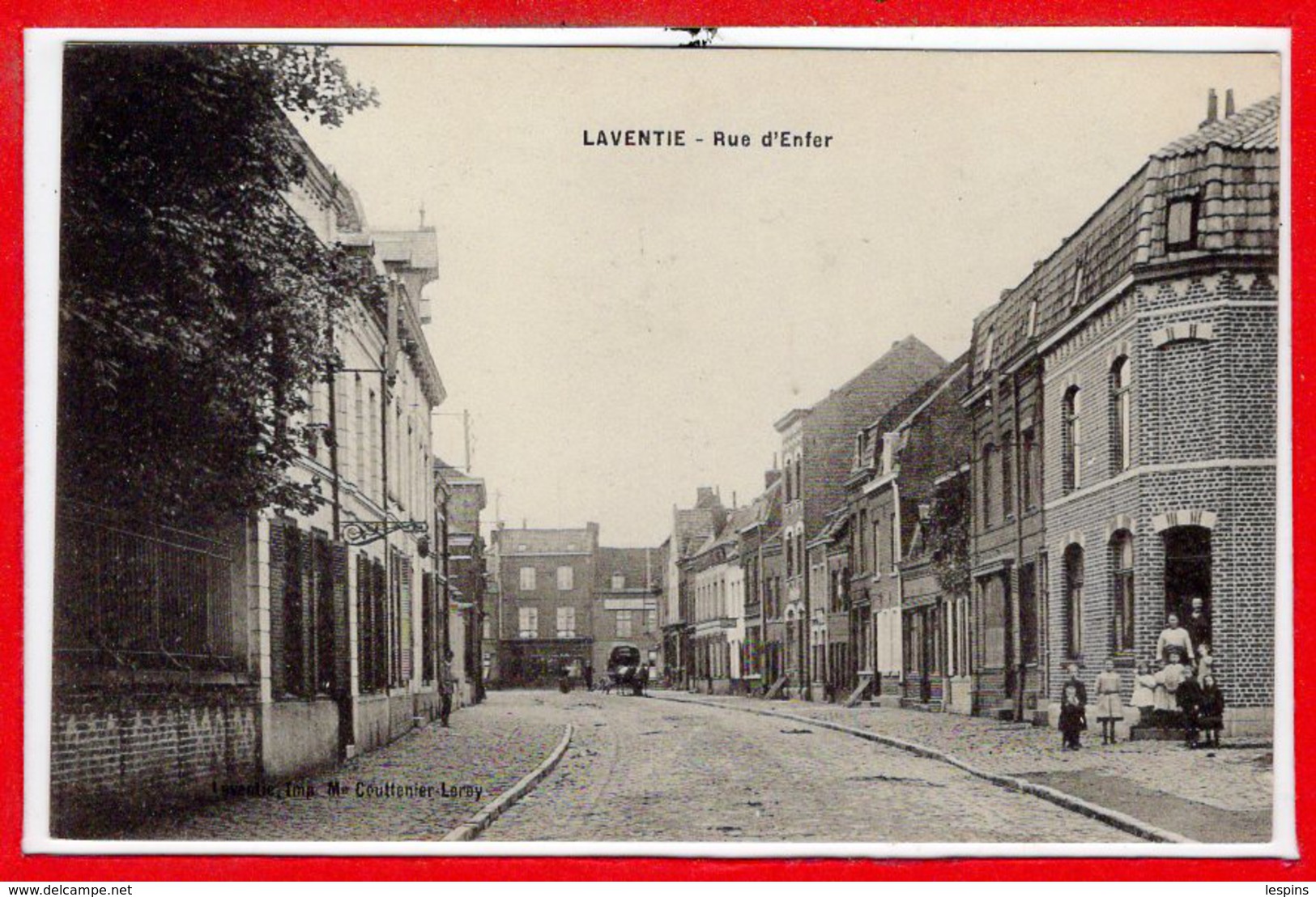 62 - LAVENTIE --  Rue D'enfer - Laventie