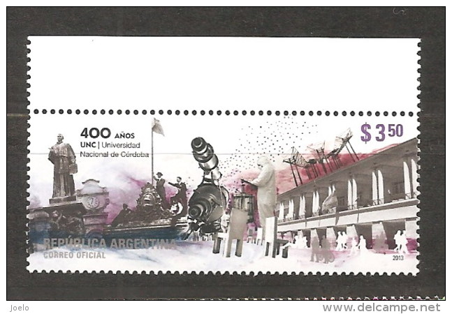 ARGENTINA 2013 UNIVERSITY OF CORDOBA 4th CENTENARY MNH - Ungebraucht