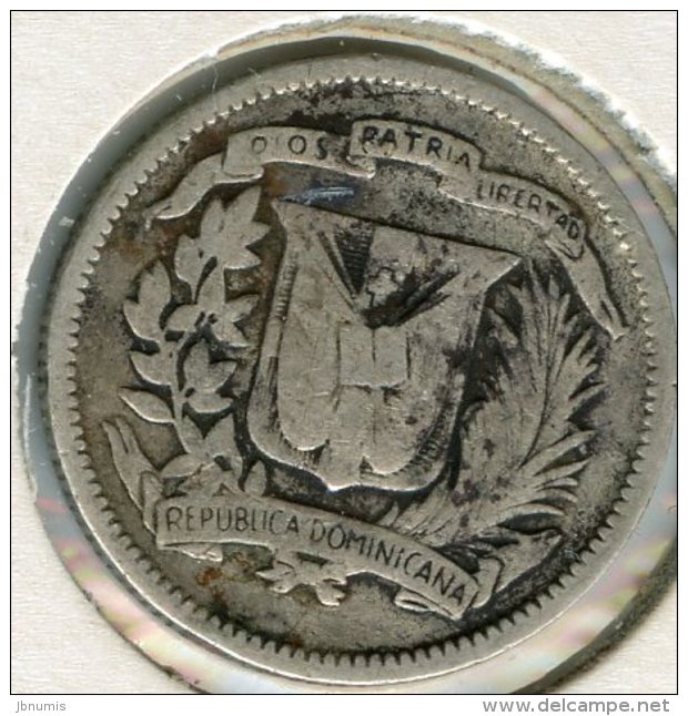 République Dominicaine Dominican Republic 10 Centavos 1951 Argent KM 19 - Dominicaine