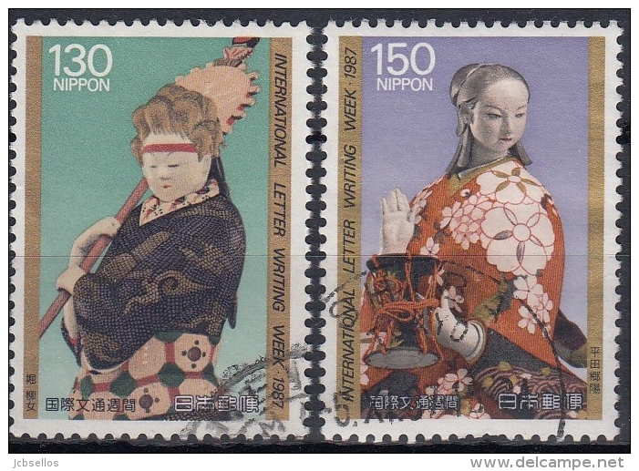 Japon 1987 Nº 1650/51 Usado - Oblitérés