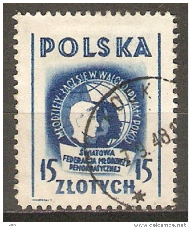 POLOGNE    -   1948 .   Y&T N° 525  Oblitéré - Gebraucht