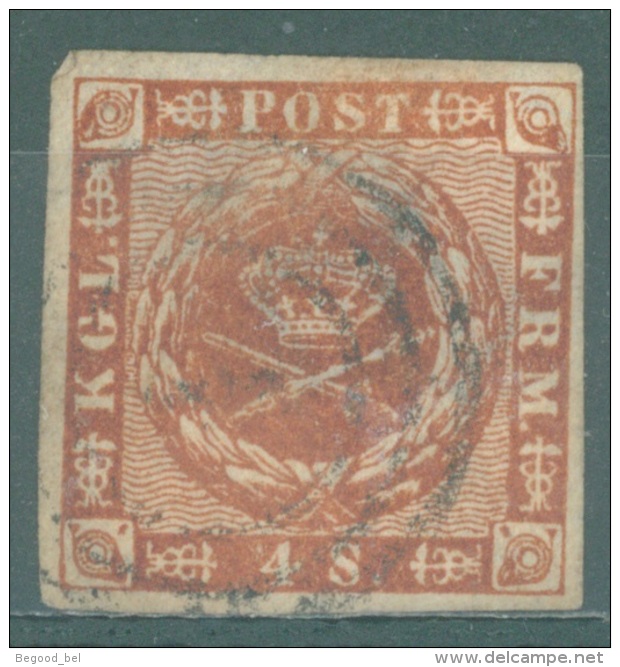 DENMARK - USED/OBLIT. - 1858 - Yv 8 Mi 7a - Lot 14447 - Gebraucht