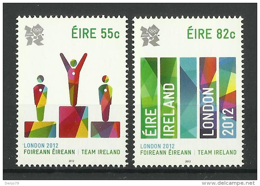 IRELAND 2012 LONDON OLYMPIC GAMES SET MNH - Summer 2012: London