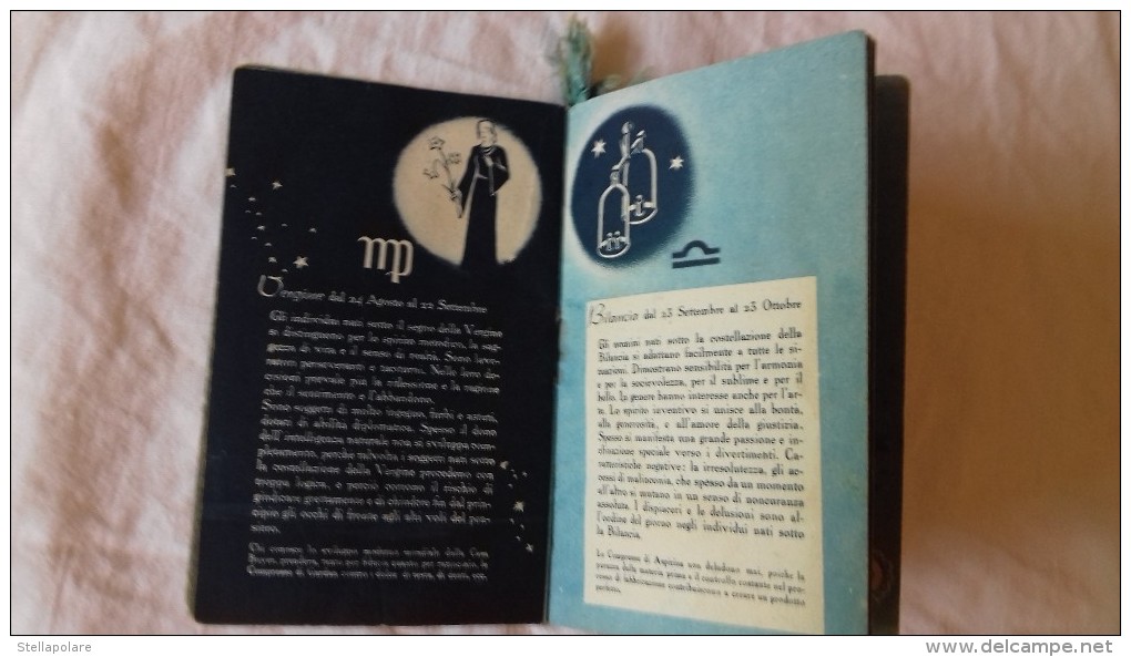 BAYER ASTROLOGIA 1939 - Sotto Quale Stella Siete Nato? Oroscopo - Libretto Stile Calendarietto - Tamaño Pequeño : 1921-40