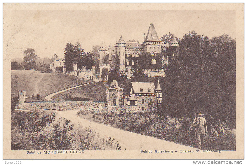 Moresnet (Salut De) - Schloss Eulenburg - Château (animée, Verlag Hubert Grümmer) - Blieberg