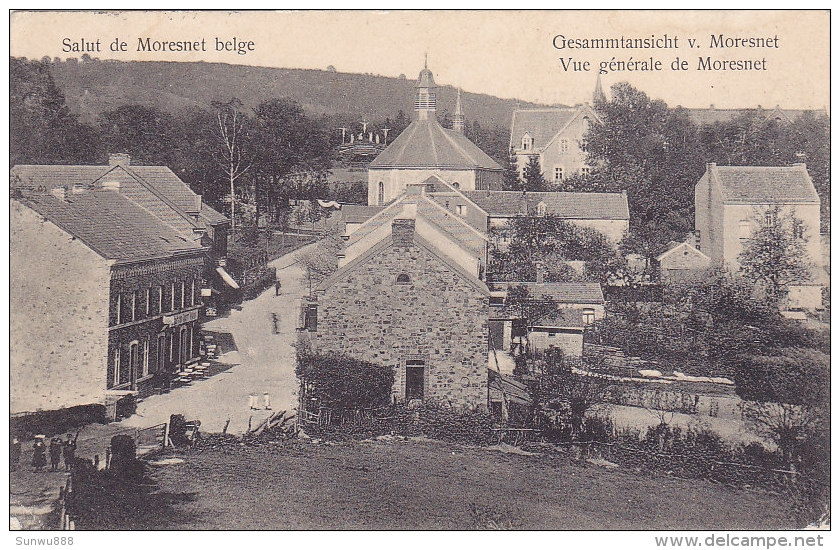 Moresnet (Salut De) - Vue Générale Gesammtansicht (animation ,café) - Plombières