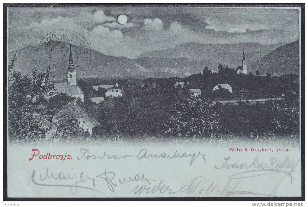 Podbrezje, Mailed In 1900 - Slowenien