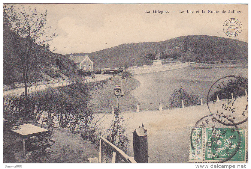 La Gileppe - Le Lac Et La Route De Jalhay (1914) - Gileppe (Dam)