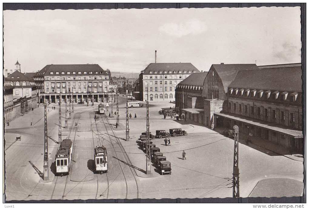 GERMANY , KARLSRUHE ,  OLD  POSTCARD - Karlsruhe