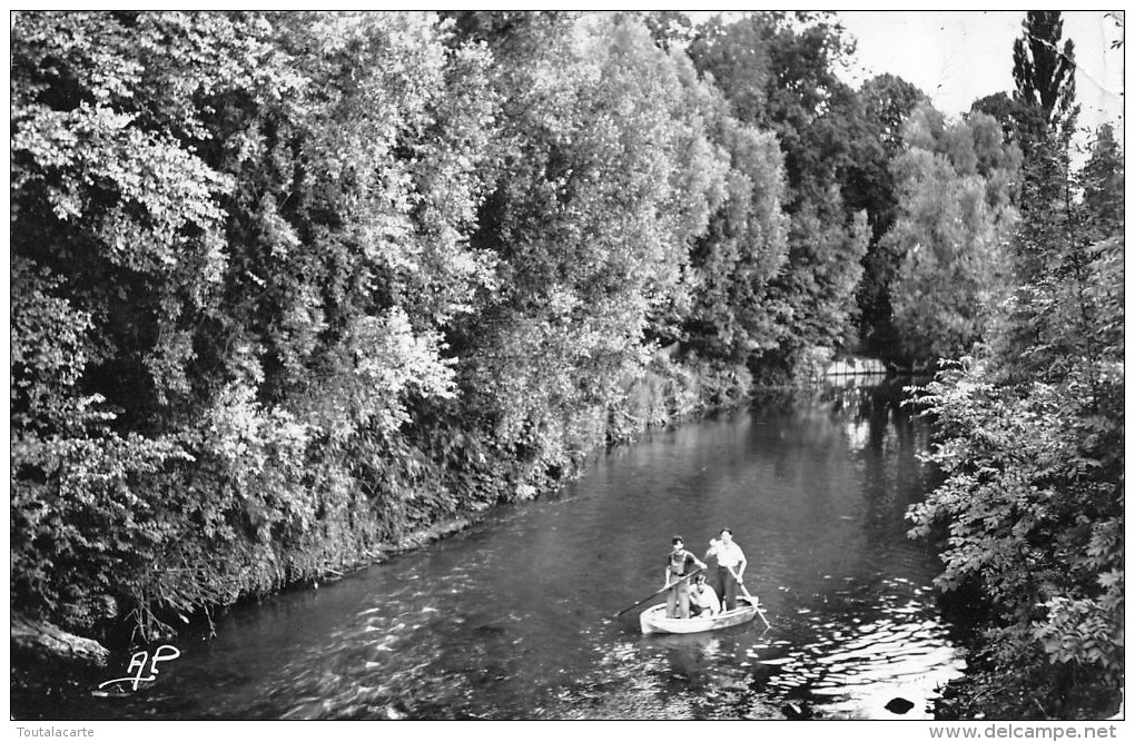 CPSM 95 BRAY LU LES BORDS DE L EPTE 1961 - Bray-et-Lû