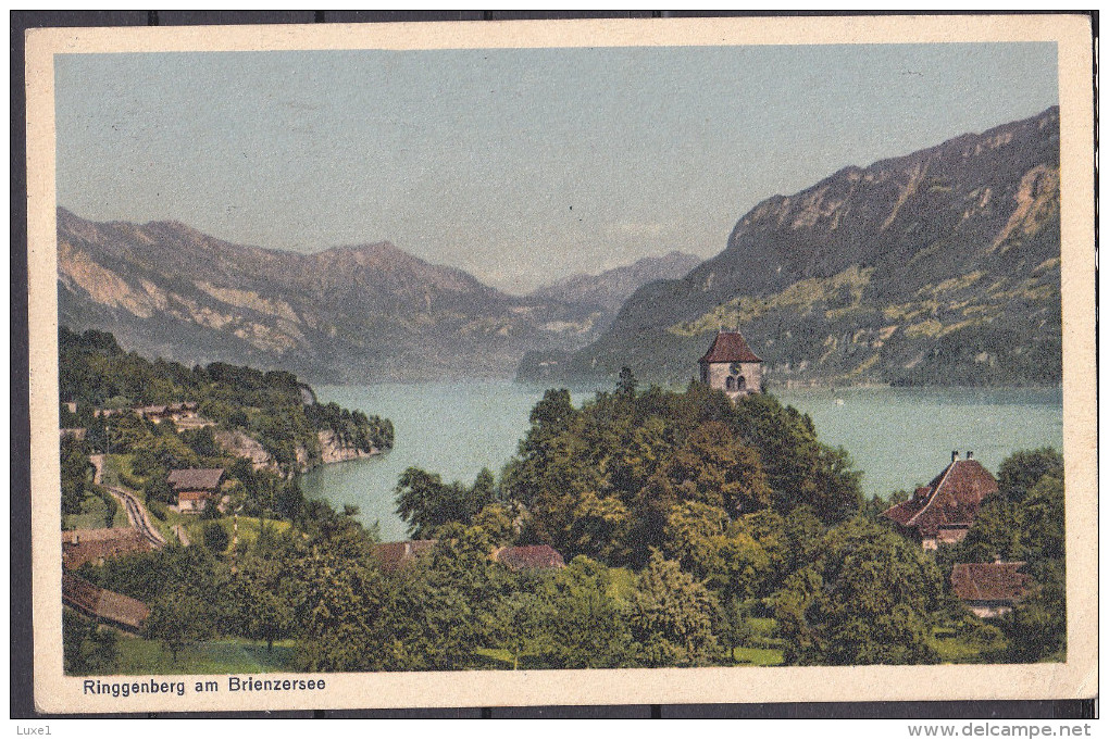 SWITZERLAND  , RINGGENBERG ,  OLD  POSTCARD - Ringgenberg