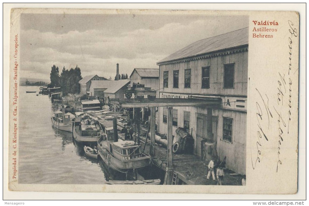 (P64) - CHILI - VALDIVIA - ASTILLEROS BEHRENS - Cile