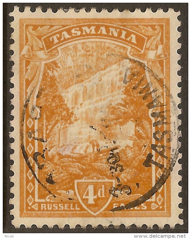 TASMANIA 1905 4d Falls P11 SG 247ba U #VI556 - Usati