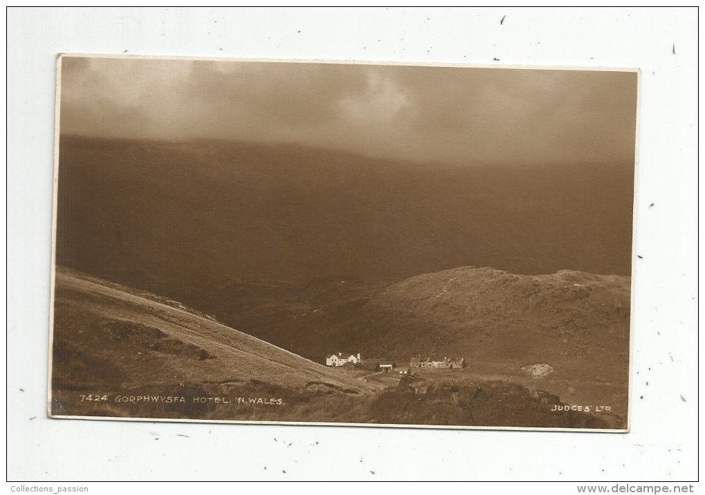 G-I-E , Cp , ROYAUME UNI , PAYS DE GALLES , Gorphwysfa Hotel , N. WALLES , Voyagée 1945 - Caernarvonshire