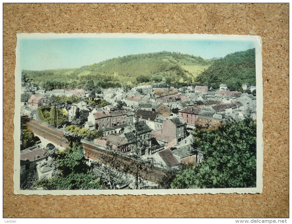 Carte Postale Ancienne Belgique Aywaille Panorama Vu Vers La Chéra Et Route De Liège Vue Prise Du Banal Bois - Aywaille